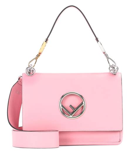 fendi kan i f pink|fendi adjustable shoulder handbags.